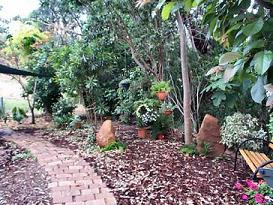 Right hand side of front of the property - walking through to the back yard