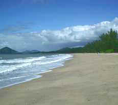 Trinity Beach in Queensland