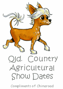 Queensland Country Agricultural Shows Dates