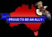 Australians proud to stand alongside America!
