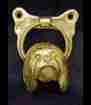 Cast of Characters  -  Dog Door Knocker