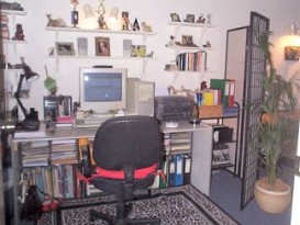 Office  off master bedroom